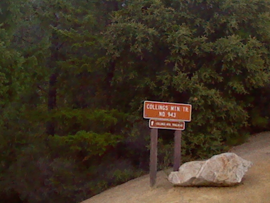 Collings Mountain Trailhead with Bigfoot Trap